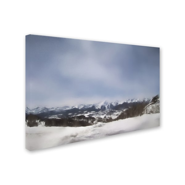 Jai Johnson 'Winter Impressions In Colorado 10' Canvas Art,30x47